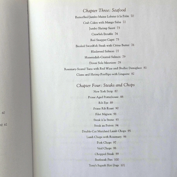 VTG Rare '03 SIGNED The Palm Restaurant Cookbook, Hardcover w Dust Jacket, EUC - Picture 10 of 15